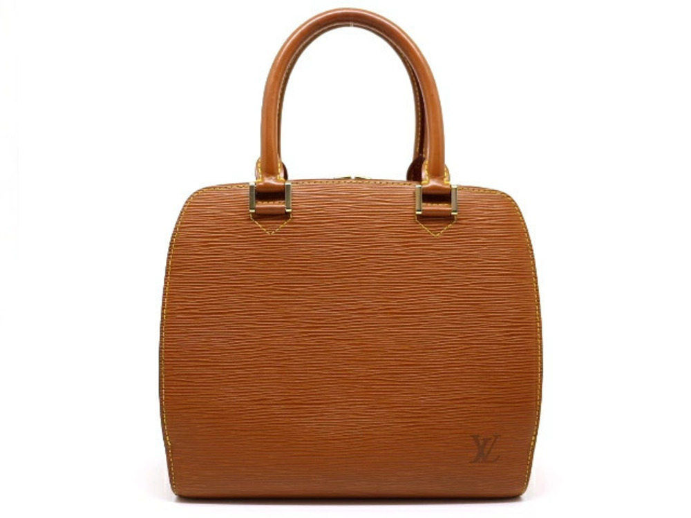 LOUIS VUITTON Bag Pont Neuf Handbag Epi Zipangu Gold Brown